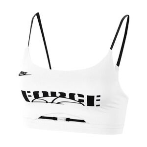 WHITE NIKE SPORTSBRA Size M